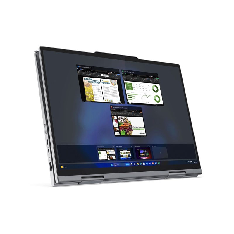 Lenovo X1 2-in-1 Gen 9, 21KE0056GR, Intel Core Ultra 7 155U, 12C, Integrated Intel Graphics, 16 RAM, 1TB SSD, 13 Inch WUXGA Antiglare Display, Grey Laptop-18353