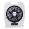 Clikon, Over Charge Protection, 12 Inch Rechargeable Box Fan With LED Light, CK222601