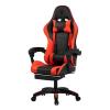 Deadskull, Computer Chair, Gaming Chair With Footrest And Headrest, Red And Black01