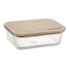 Royalford 1520mL Ecodine Rectangular Glass Container 1X1201