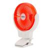 Geepas, 9 Hours Working Time, AC,DC Function, 1500mAh Lithium Battery, Two Level LED, Charging Indicator, Up And Down Tilting, Full Charged Indicator, Working Indicator, 8 Inch Multi Angle LED Clip Fan, GF2112101