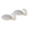 2 Pcs Epsilon Adhesive Hook, Maximum Capacity 1KG, Hook For Clothes, Hats, Scarves, Kitchen Supplies etc, EPS129101