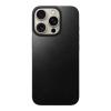 Nomad, Magnetic Leather Back, MagSafe And Wireless Charging Compatible, Horween leather, Ultra Thin Protection Phone Case For iPhone 16 Pro Max, Black01