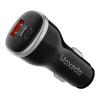 Moxedo, PPS Technology PD 3.0 With USB C, USB A And Lightning Ports Compatible With Android And Apple Devices, 51W Ultra Fast Car Charger, MX-CC02801