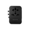 Heatz ZA59 Universal Travel Adapter Charger 35W GAN III, 8-Port, Black01
