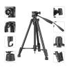 Rtako VT-860S, Remote Control, 170cm Carbon Steel Photography Tripods For Camera And Mobiles01