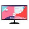 Samsung Essential Monitor S3 S36C, 24 Inch FHD 75Hz Refresh Rate Curved Display, Flicker Free, Eye Saver Mode, FreeSync, Game Mode, Curved Monitor, LS24C360EAMXUE01