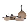 Royalford 7Pc Gabbro Granite Cookware Set,Turkey, RF1098001