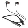 Pawa Claro ENC Bluetooth Wireless Neckband With Voice Modulation, Crystal Sound Clarity, Black01