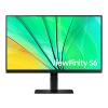 Samsung S60D QHD ViewFinity, 24 Inch IPS 100 Hz Refresh Rate Display, Flicker Free, Eye Saver Mode, HDR10,  Flat QHD High Resolution Monitor, LS24D606EAMXUE 01