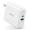 Anker PowerCore 3 Fusion, 5000mAh Battery, 2 In 1 Powerbank And Wall Charger, White, A1624H2201