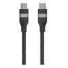 Anker USB C To USB C 240W Upcycled Braided 6ft Fast Charging Cable, Black, A82E2H1201