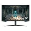 Samsung Odyssey G6, 32 Inch QHD 240Hz Refresh Rate Curved HDR Display, Eye Saver Mode, Flicker Free, Game Mode, Adaptive Picture, Speaker With Adaptive Sound, Remote Access, Gaming Monitor With FreeSync, LS32BG650EMXUE01