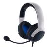 Razer PlayStation Kaira X, 50MM Drivers, Wired Gaming Headset With Mic For PS4 And PS5, White01