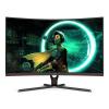 AOC G3 Series, 1920×1080 Resolution, 165Hz, 1ms Response Time, Adaptive Sync Anti Tearing Technology, HDR Mode, 31.5 Inch 1000R FHD Curved Gaming Monitor, C32G3E 01