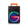 8 Inch Trolly Bluetooth Speaker ,Wireless Outdoor Portable Karaoke Microphone Speaker With Ball Lights01