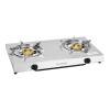 Geepas, 2 Cast Iron Burner Stove, Low Consumption And Improved Flow For Efficient Heating, Auto Ignition System, LPG Stovetop, Stainless Steel Gas Cooker, GK679N01