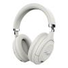 Pawa Tranquil, Dual Mode, Type C Charging, Deep Bass, Foldable Design, Microphone, ANC, Over Ear Bluetooth Wireless Headphone, White01