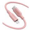 Anker Powerline 3 Flow, MFi Certified 6ft Type C to Lightning Cable, Pink, A8663H5101