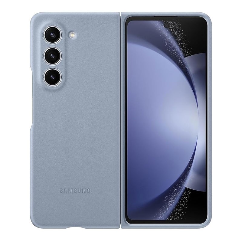 Samsung Galaxy Z Fold 5 Eco Leather Case, Blue, EFVF946PLEGWW 