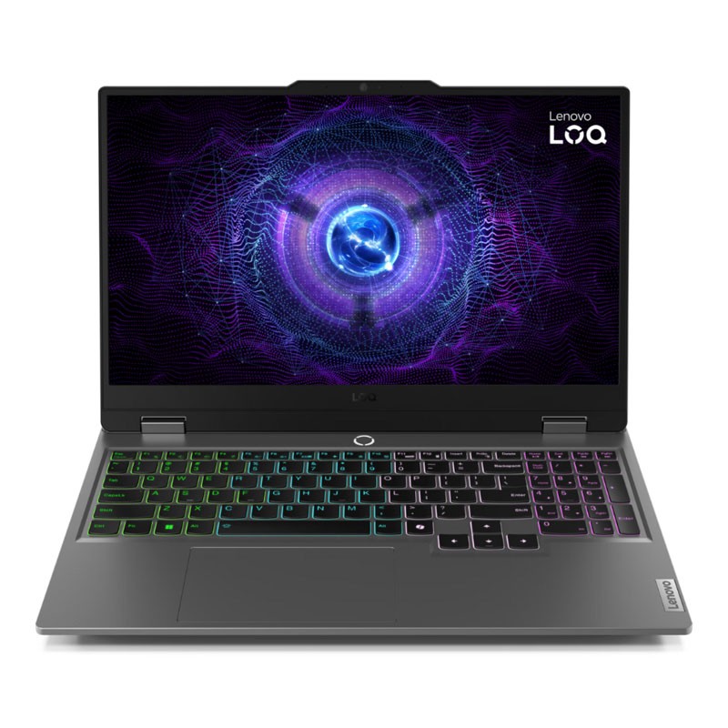 Lenovo LOQ 15IAX9, 83GS00F6AX, Intel Core i5 12450HX, 16GB RAM, 512GB SSD, 6GB Graphics, 720p Camera, 15.6 Inch FHD IPS 144Hz Display, Windows  11 Home, Luna Grey, Gaming Laptop