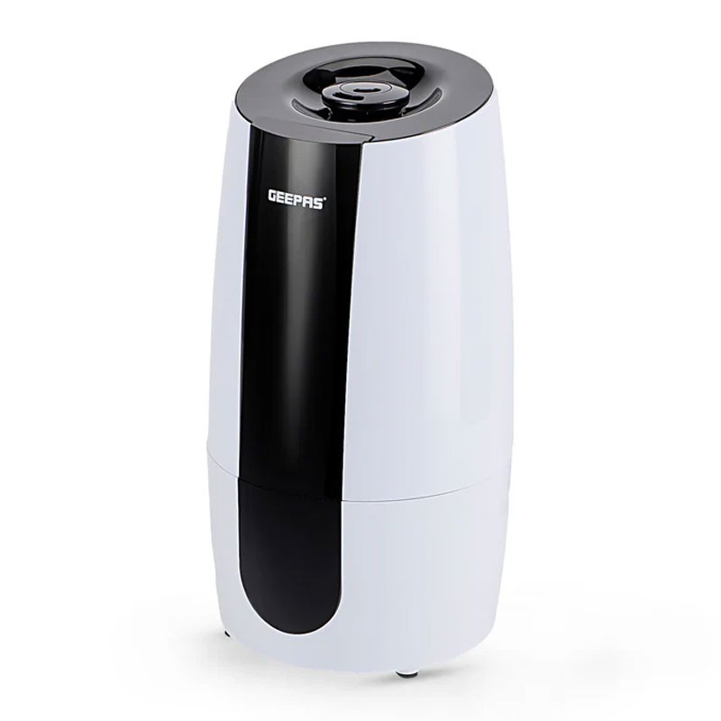 Geepas, 360 Degree Rotatable Nozzle, Automatic Shut Off, 2.6L Ultrasonic 2 Speed Cool Mist Humidifier, GUH63072UK