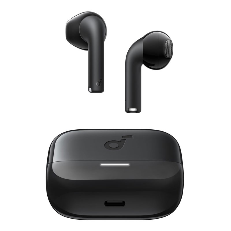 Anker Soundcore K20i, 36H Playtime, Fast Charge, Clear Sound, Comfortable Fit, ENC 2 Mic Clear Calls, Custom EQ, IPX5, App Control, Wireless Bluetooth In Ear Earbuds, Black, A3994H11