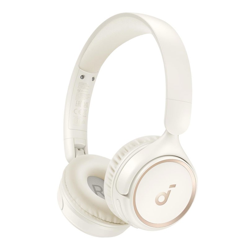 Anker Soundcore H30i, 40mm Pure Bass Drivers, 70 Hrs Battery, Foldable Design, App Connectivity, Dual connection, Wireless Bluetooth OnEar Headphone, Black, A3012H21