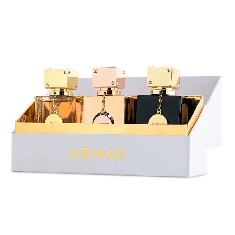 Armaf Club De Nuit Eau De Parfum Spray 3 Piece 30ML Gift Set For Women