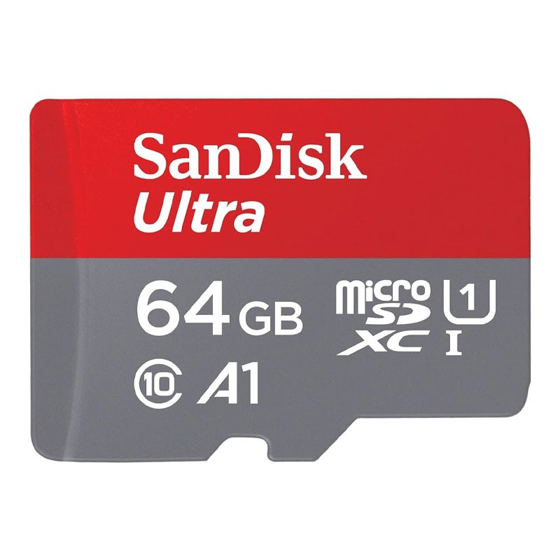 SanDisk Ultra Micro SD Card, 64GB Memory Card