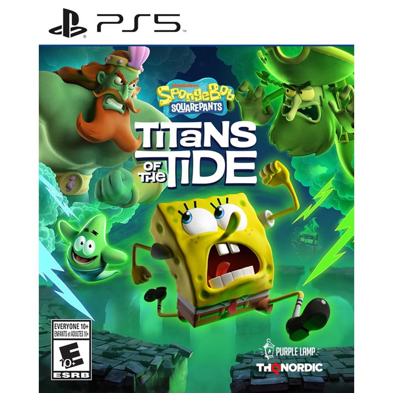 SpongeBob SquarePants Titans of the Tide Game For PS5