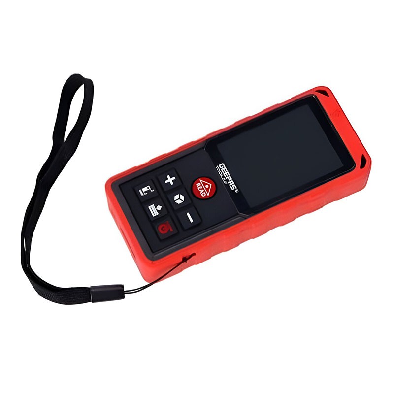 Geepas, 40m Digital Laser Measuring Tool, LCD Display, Pythagorean Mode, Area And Volume Measurement, IP54 Waterproof, 6 Languages, Battery Included, Laser Distance Meter, GLDM040