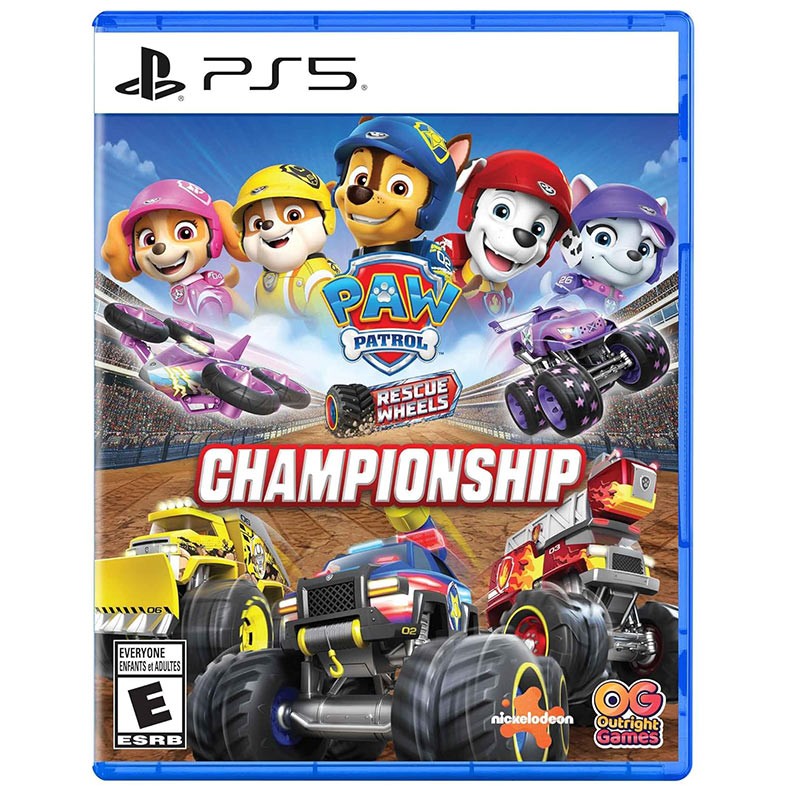 PAW Patrol Rescue Wheels Championship Game for PlayStation 5