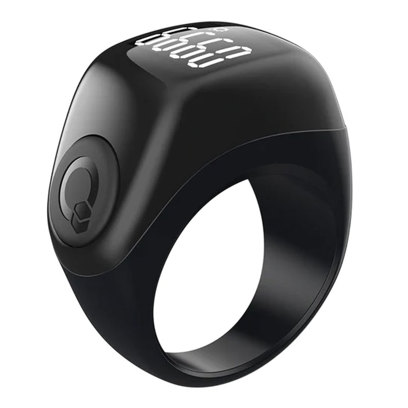 Digital Azan Alarm Clock Counter Tasbeeh Tasbih Zikr Ring
