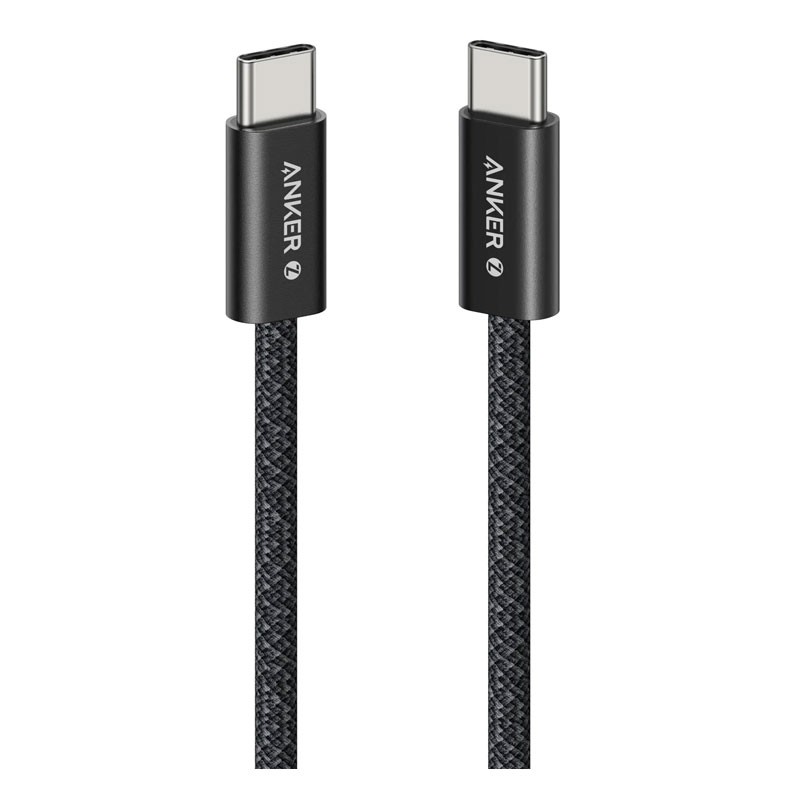 Anker Zolo USB C To USB C 240W 6ft Braided Fast Charging Cable, A8060H11