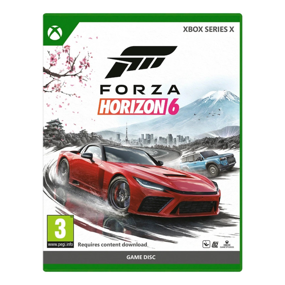 Forza Horizon 6 Xbox Series X Open-World Racing Game, Japan Edition, 4K HDR, Online Multiplayer, PEGI 3, Game Disc