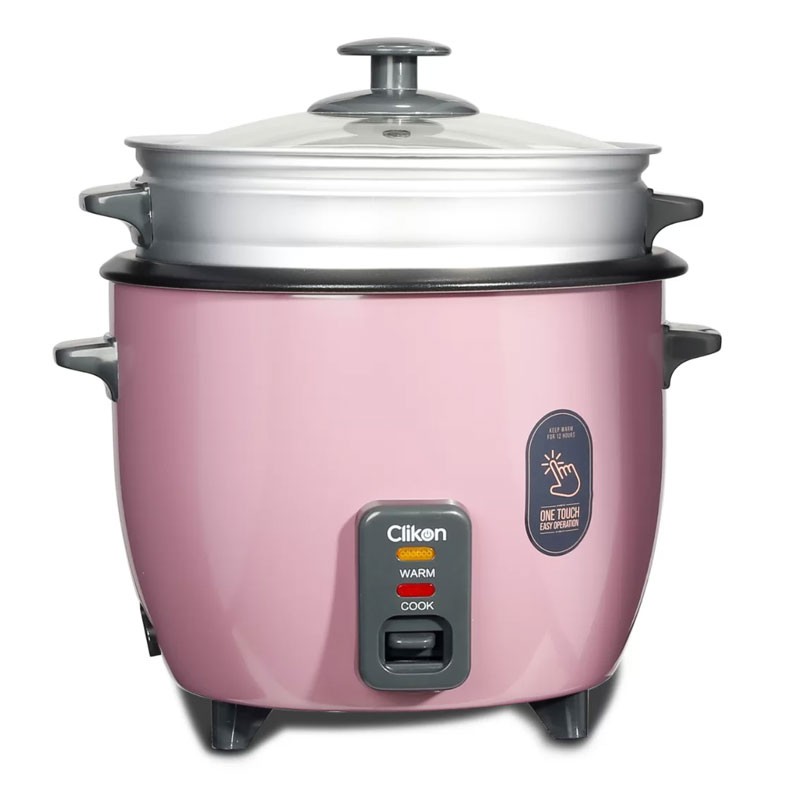  Clikon, 1.5L Capacity, 500W, Rice Cooker With Steamer, CK2702
