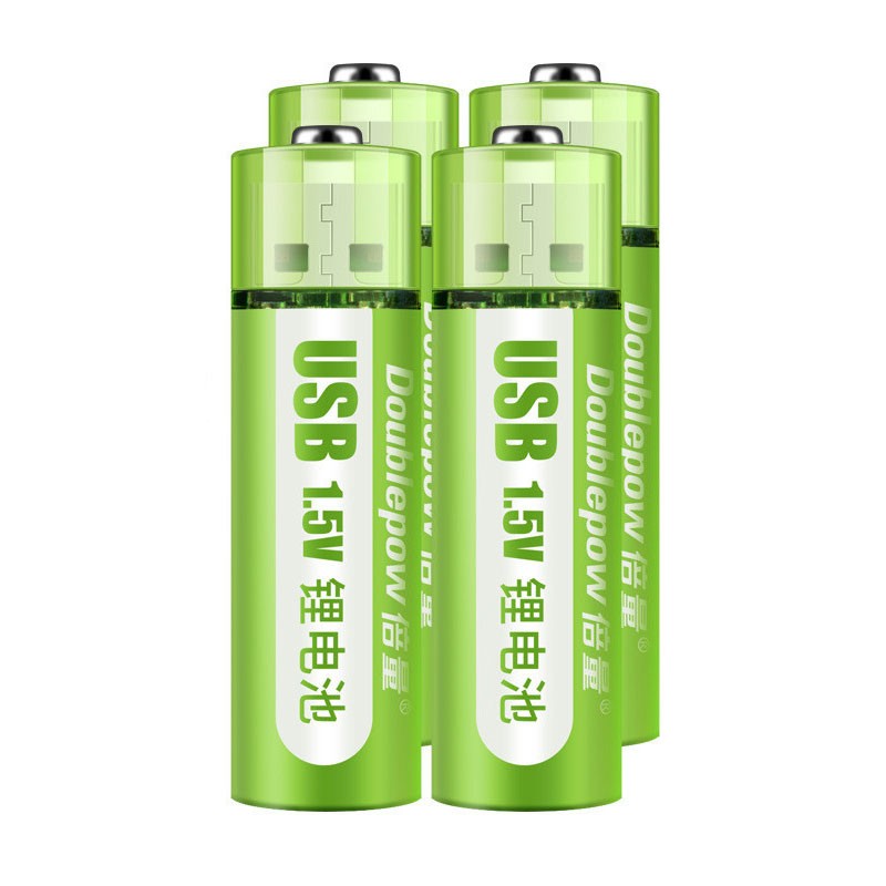 USB Rechargeable 1.5v Lithium AA Battery 