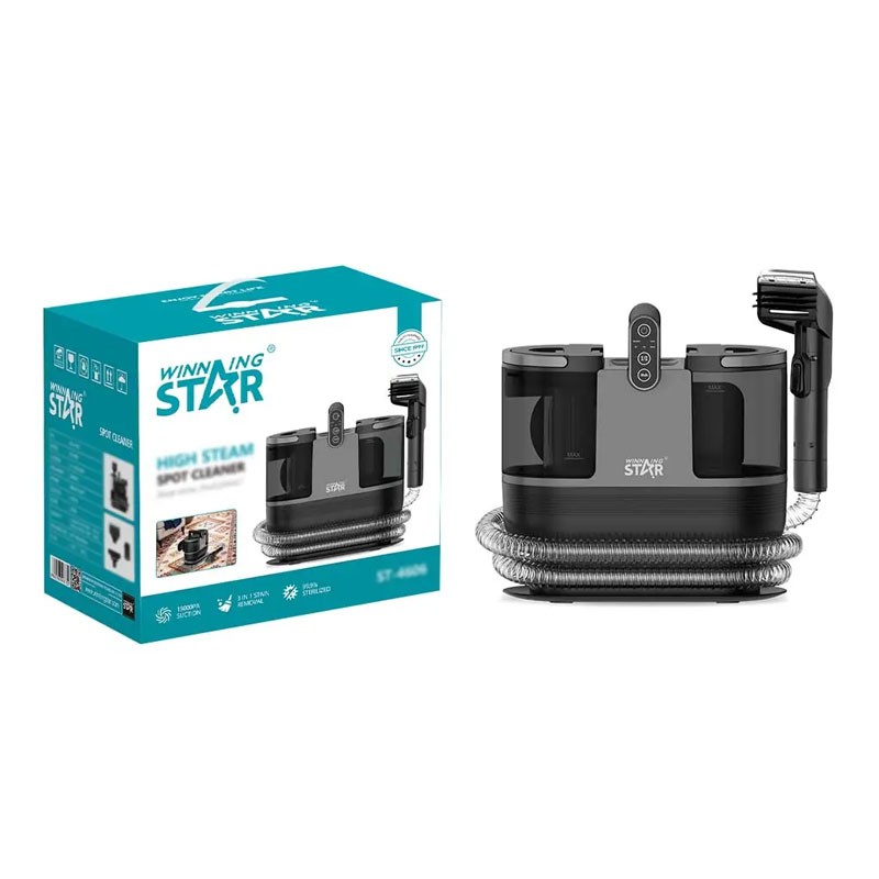 Winning Star 500W Steam Portable Hot Water Spay Handheld Wet And Dry Spot Cleaner, ST-4606