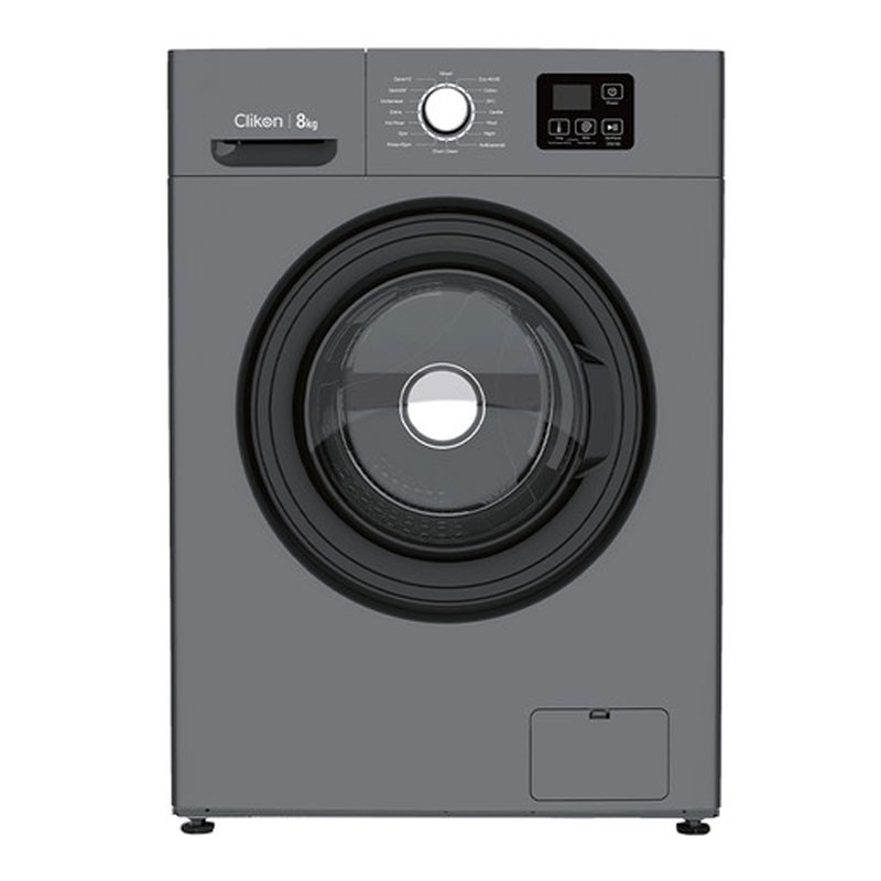 Clikon, Smart Hygiene Wash Technology, 16 Washing Programs, BLDC Motor, 500W, 8Kg Front Loading Fully Automatic Washing Machine, CK652