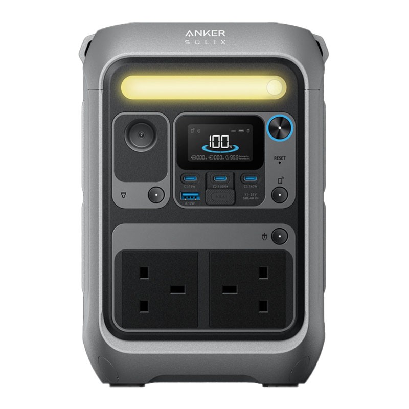 Anker Solix C300 AC 288Wh, 300W Portable Power Station, A17222Z1