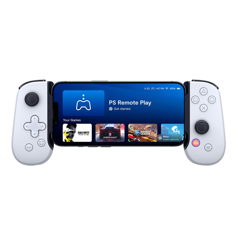 Playstation Backbone One, Turn Your iPhone Into A Gaming Console, PlayStation Edition Mobile Gaming Controller For iPhone With Lightning Connection