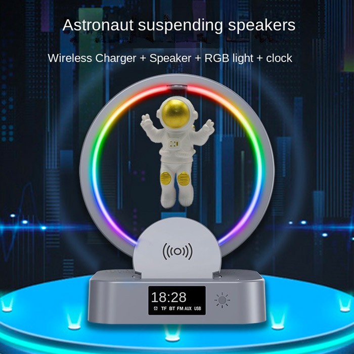 Magnetic Levitation Bluetooth Speaker Astronaut