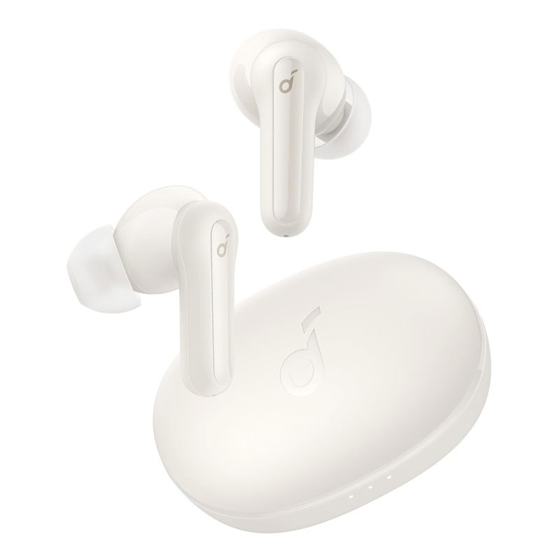 Anker Soundcore Life P2 Mini, 10mm Drivers For Big Bass, Custom EQ, 32H Playtime, Fast Charging, True Wireless Bluetooth Earbuds, White, A3944021