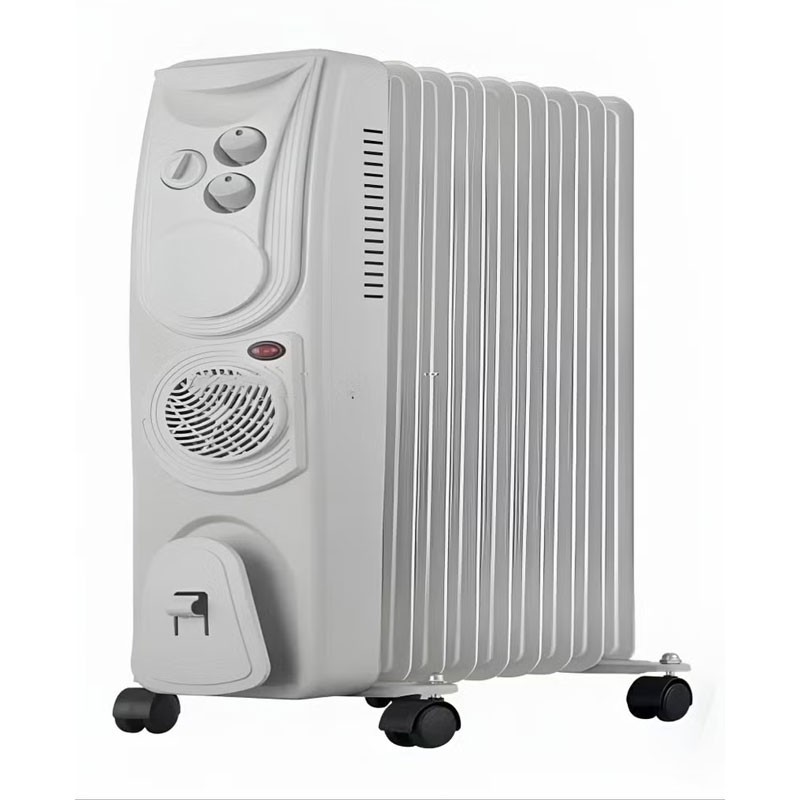 ELBID 2400W Oil Filled Radiator Heater, 9 Fins Indoor Room Heater, HY-B12-F9