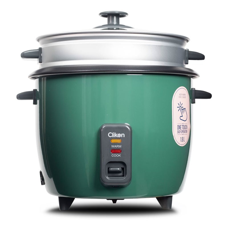  Clikon, 1.8L Capacity, 700W, Rice Cooker With Steamer, CK2703