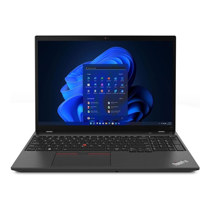 Lenovo ThinkPad T16 Gen1, 21BV003VGR, Intel Core i5 1235U, 10C, Integrated Intel Iris Xe, 8 RAM, 512GB SSD, 16 Inch WUXGA Antiglare Display, Thunder Black Laptop