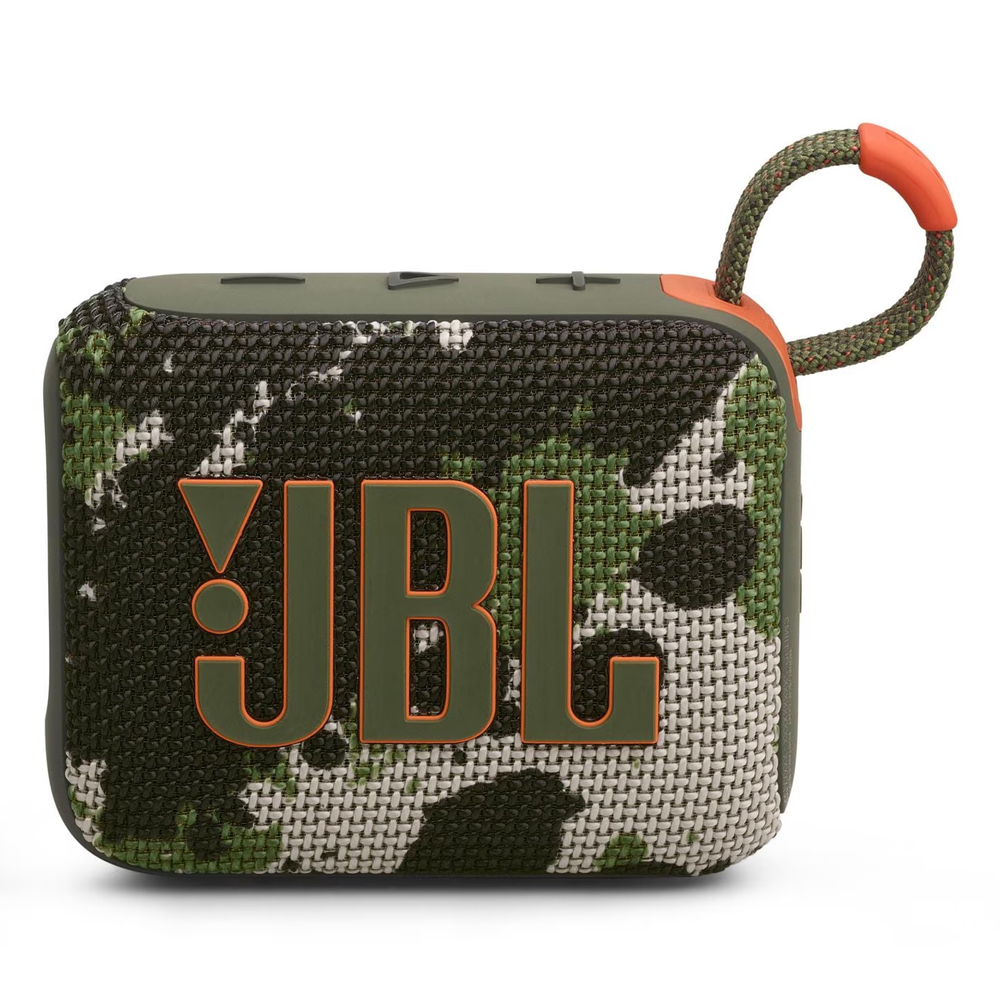 JBL GO 4 Portable Bluetooth Speaker, Compact Wireless Audio, Camouflage, GO4