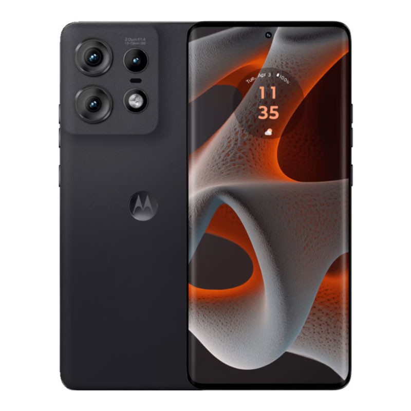 Motorola Edge 50 Pro 5G, 12GB RAM, 512GB Storage, 6.7 Inch pOLED 144Hz Display, HDR10 Plus, Curved 3D Glass, IP68, 50MP Camera, Dolby Atmos, Dual SIM, 4500mAh Battery, 125W Fast Charging, Android Smartphone, Black Beauty