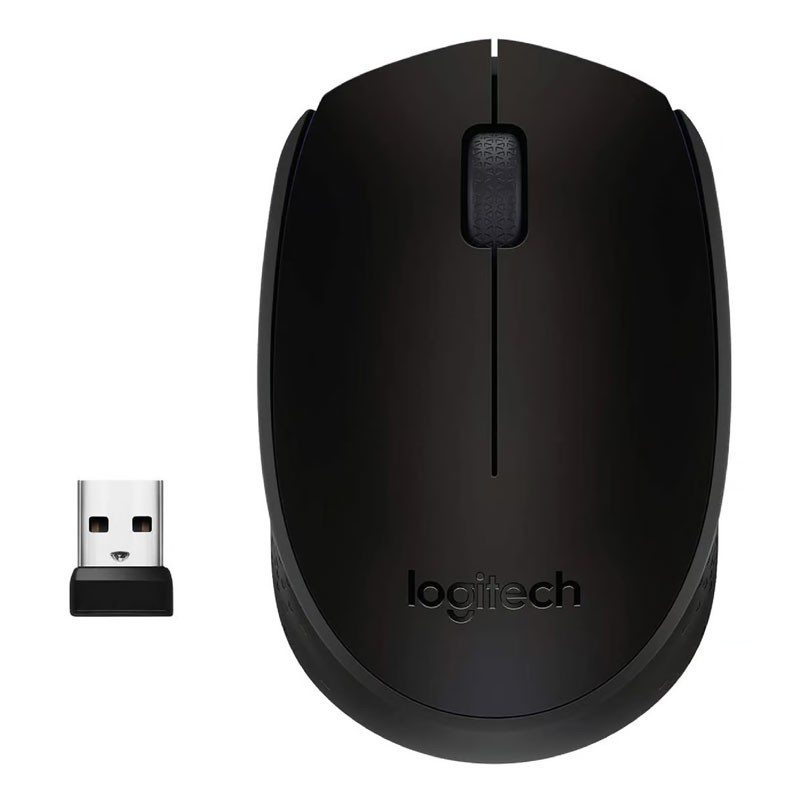 Logitech M171, 2.4 GHz Wireless Connection, 1000 Dpi, Wireless Mouse, Black